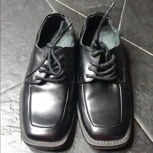 Borelli Boys Black Dress Shoes Size 13